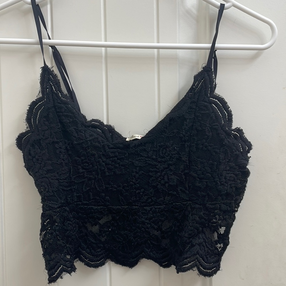 Black Lace Top